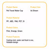 Foldable Dog Water Bottle with Portable Drinking Cup