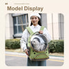 Expandable Clear-Window Pet Carrier Backpack