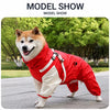 Waterproof Hooded Raincoat for Small and Medium Dogs