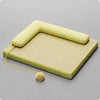 Rattan-Woven Pet Bed Mat for Small to Large Dogs