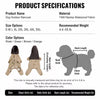 Four-Leg Dog Raincoat for Small Dogs