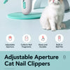Adjustable-Hole Cat Nail Clipper for At-Home Grooming