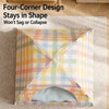 Semi-Enclosed Four-Sided Cat Tent Bed