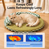 Round Cat Bed with Removable Washable Mat