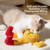 Catnip Squeaky Plush Toy for Cats