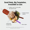 Retractable Cat Teaser Wand with Interchangeable Toy Heads