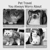 Nylon Cat & Dog Carrier Bag with Mesh Panels