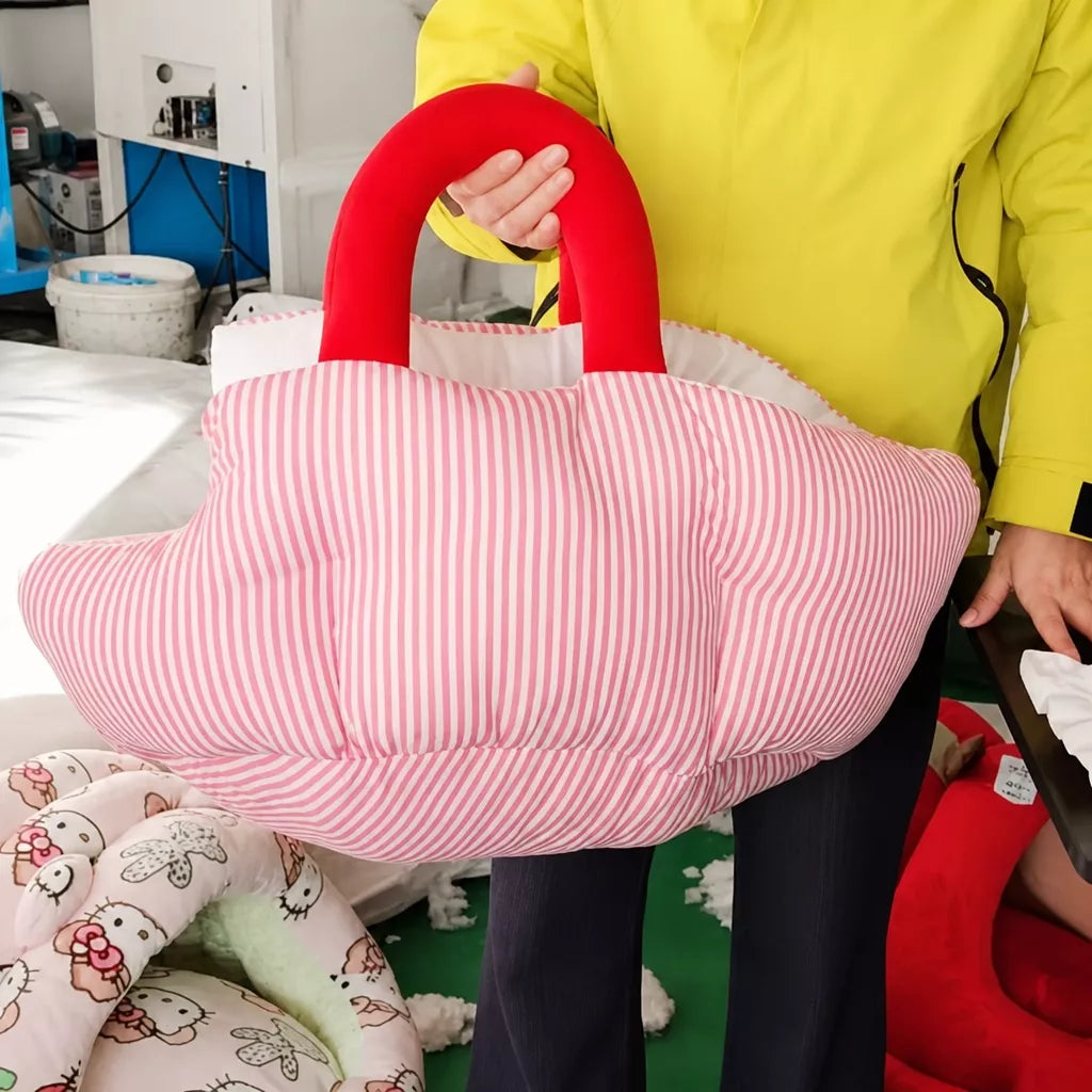 Portable Pet Bed with Carry Handle for Small Dogs and Cats