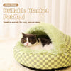 Cozy Semi-Enclosed Pet Bed for Cats and Small Dogs