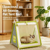 Four-Season Washable Foldable Pet Tent for Cats and Dogs