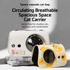Space Capsule Pet Carrier Backpack, Up to 16 lb