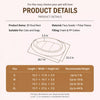 Removable-Washable Pet Bed for Dogs and Cats
