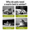 Removable, Washable Semi-Enclosed Pet Bed