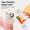 Potato Chip Plush Squeaky Toy for Dogs and Cats