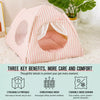 Indoor Pet Tent Bed with Reversible Double-Sided Cushion
