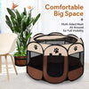 Foldable Octagonal Pet Tent for Cats and Small Dogs