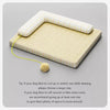 Rattan-Woven Pet Bed Mat for Small to Large Dogs