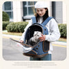 Expandable Clear-Window Pet Carrier Backpack