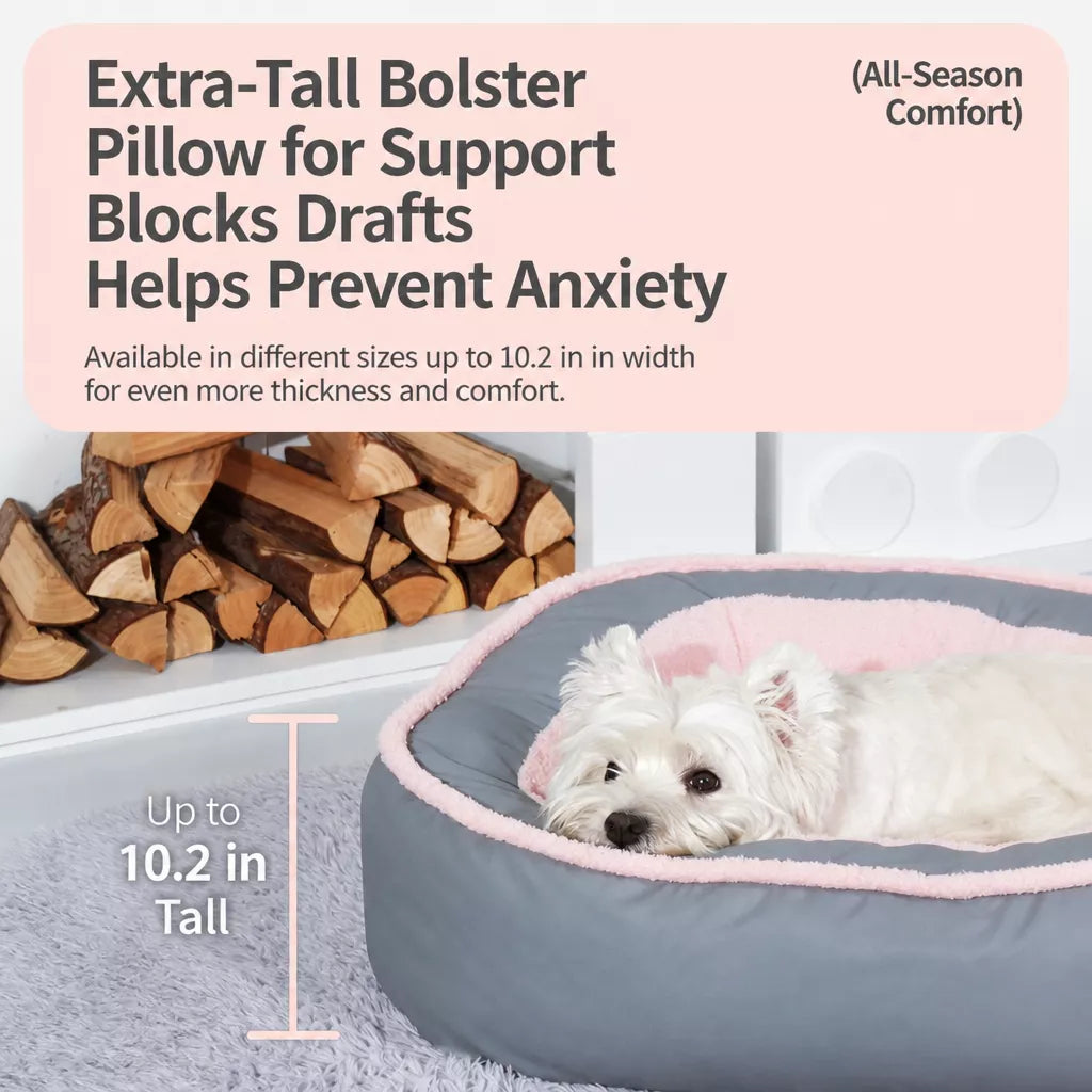 Reversible Washable Nylon Pet Bed for Dogs and Cats