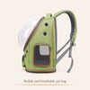 Expandable Clear-Window Pet Carrier Backpack
