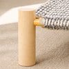 Elevated Pet Cot Bed with Scratching Surface