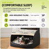 Enclosed Pet Bed Tent with Removable Washable Cover