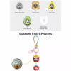 Custom Pet Photo 3D Relief Keychain