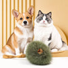 Sound-Activated Plush Mouse Toy for Cats