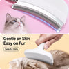 Curved Grooming Comb for Dogs and Cats with Short or Long Coats