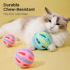 Cat Bell Ball Toy – 3.1-Inch Silicone Cat Toy