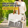 Pet Carrier Shoulder Bag for Cats and Small to Medium Dogs