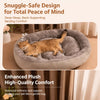 Fleece Pet Bed for Cats and Dogs