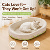 Oval Cat Scratcher Lounger for Cats