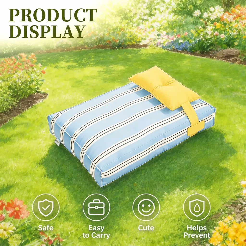 Washable Polyester Pet Bed for Dogs and Cats in Multiple Sizes