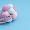 Cat Teaser Wand Toy with Feather and Bell Details