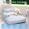 Washable Removable-Cover Dog Bed for Small to Medium Dogs