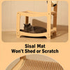 Sisal Cat Scratcher Bed with Football Toy