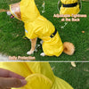 Polyester Dog Raincoat Cape for Small to Medium Dogs