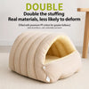 Removable, Washable Semi-Enclosed Pet Bed
