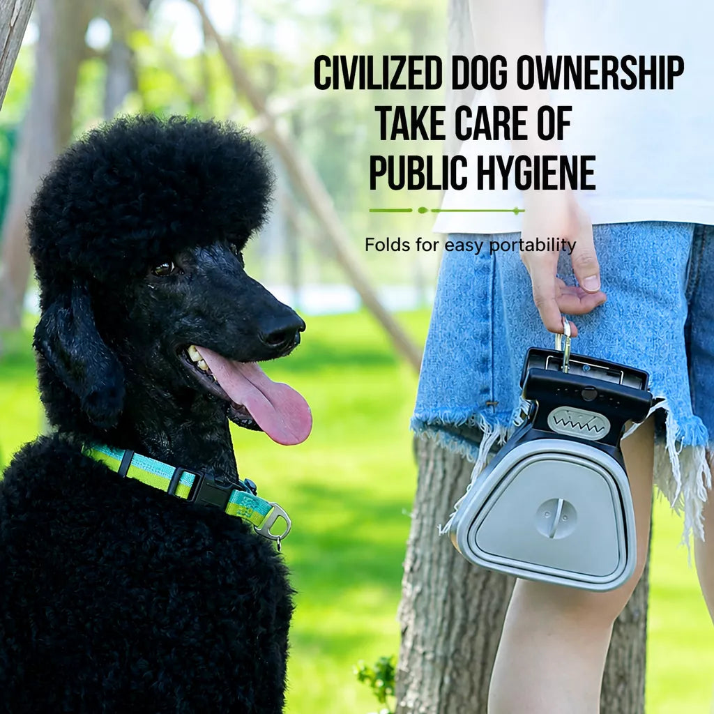 Portable Dog Poop Scooper for Waste Bags p-05555