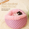 Cozy Semi-Enclosed Pet Bed for Cats and Small Dogs