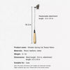 Cat Teaser Wand with Detachable Feather and Bell Attachment