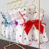 Cotton Bow Dress for Dogs and Cats