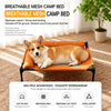 Elevated Mesh Dog Cot with Metal Frame for Small and Large Dogs