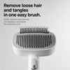 2-in-1 Deshedding & Detangling Brush for Cats and Dogs