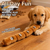 21.7-Inch Four-Section Sausage Squeaky Tug Toy for Dogs