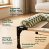 Elevated Pet Cot with Removable Bolster and Mesh Sleeping Surface