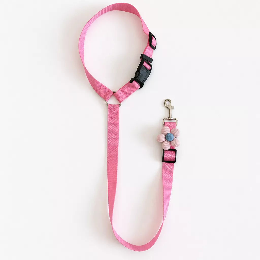 Nylon Pet Car Tether for Dogs and Cats p-05425