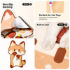Vertical Wall-Mounted Cat Scratcher with Self-Adhesive Backing