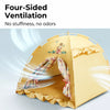 Enclosed Polyester Pet Tent Bed for Cats and Dogs